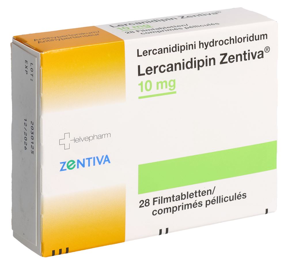 LERCANIDIPIN Zentiva cpr pell 10 mg 28 pce
