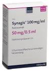 Synagis 50 mg/0.5 ml, Injektionslösung