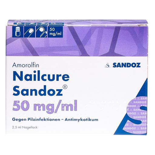 Nailcure Sandoz 50mg/ml, wirkstoffhaltiger Nagellack