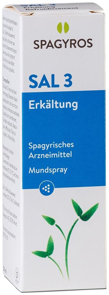 SAL 3 Erkältung, Spray zur Anwendung in der Mundhöhle