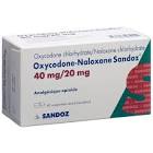 Oxycodon-Naloxon Sandoz 40 mg/20 mg, Retardtabletten