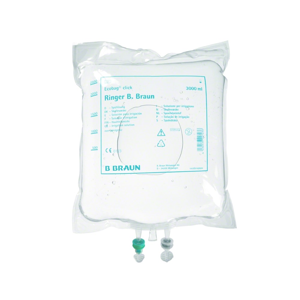 Ringerlactat ohne/sans K B. Braun, Infusionslösung