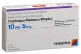 OXYCODON-NALOXON Mepha cpr ret 10mg/5mg 60 pce