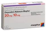 OXYCODON-NALOXON Mepha cpr ret 20mg/10mg 60 pce