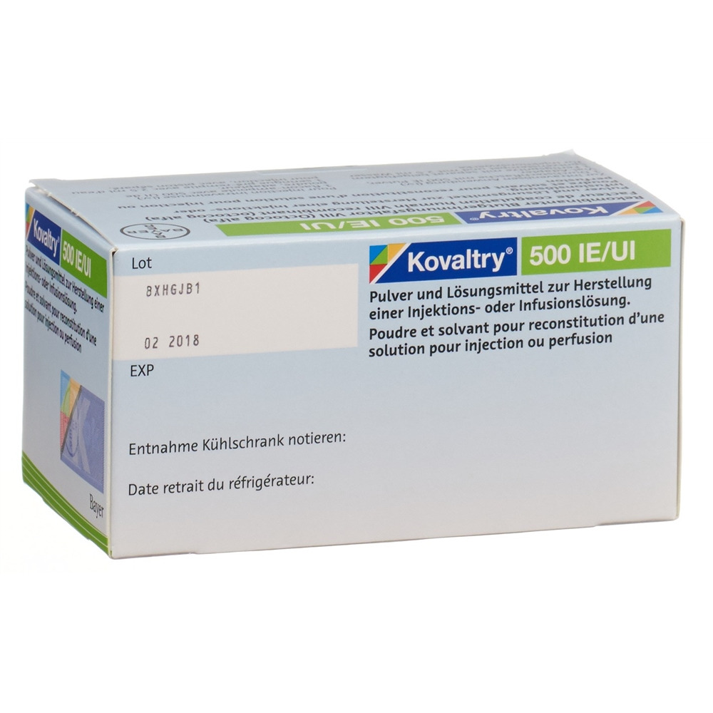 KOVALTRY subst sèche 500 UI c solv flac