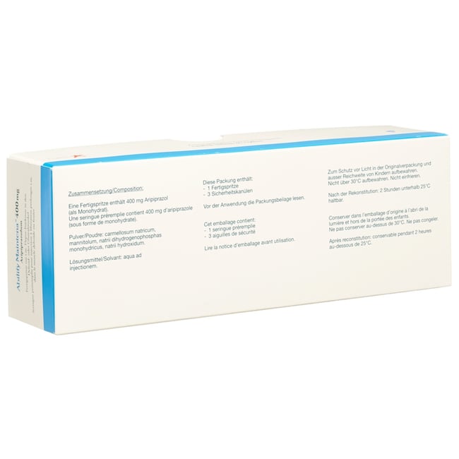 Abilify Maintena 400 mg, Depot-Injektionssuspension in einer Fertigspritze