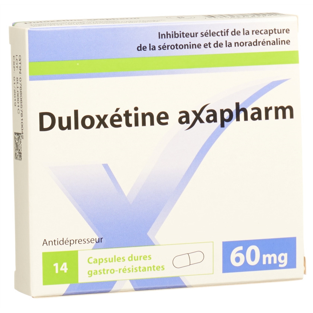 DULOXETINE axapharm caps 60 mg 14 pce