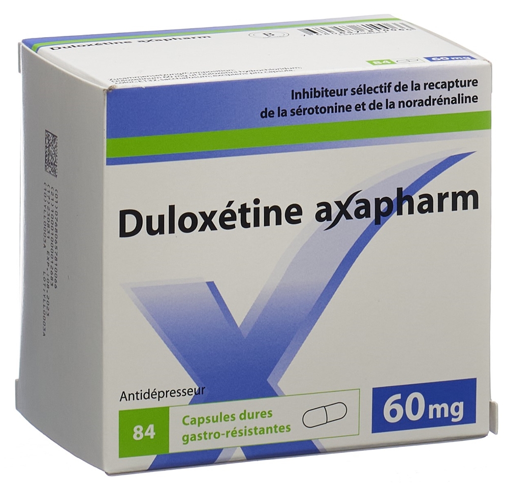 DULOXETINE axapharm caps 60 mg 84 pce