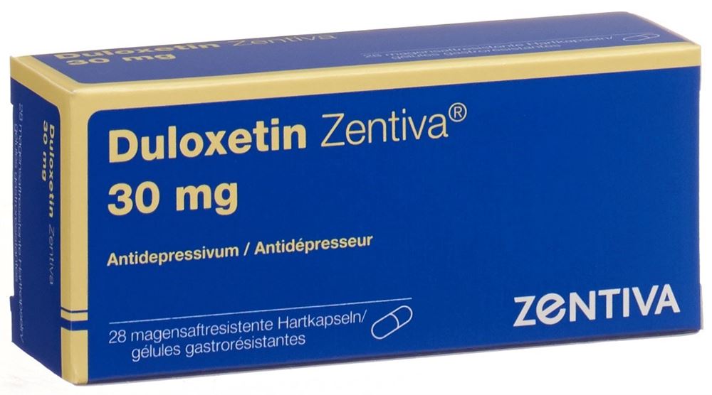DULOXETIN Zentiva caps 30 mg 28 pce