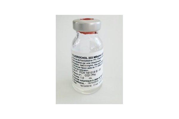 AAACholine 222 MBq/ml, solution injectable