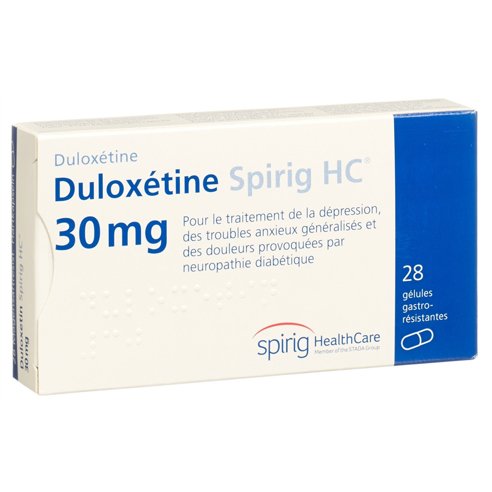 DULOXETIN Spirig HC caps 30 mg 28 pce