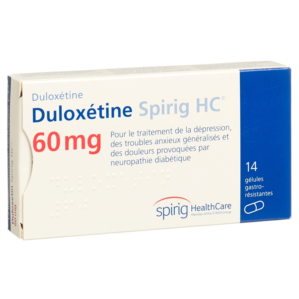 DULOXETIN Spirig HC caps 60 mg 14 pce