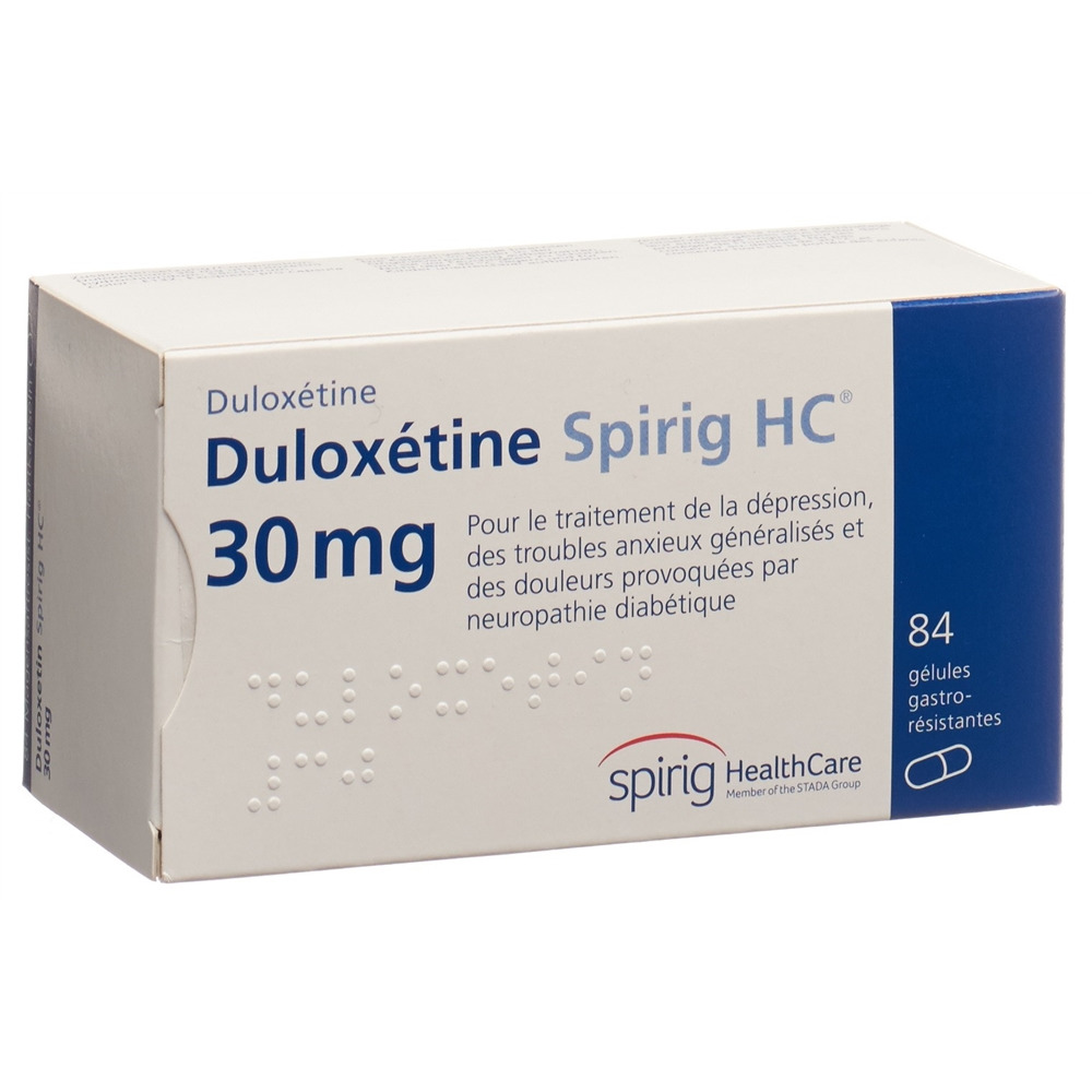 DULOXETIN Spirig HC caps 30 mg 84 pce