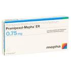 Pramipexol-Mepha ER 0.75 mg, Depotabs