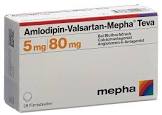 AMLODIPIN VALSARTAN Mepha Teva 5/80mg 28 pce