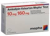 AMLODIPIN VALSARTAN Mepha Teva 10/160mg 98 pce
