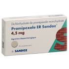 PRAMIPEXOLE ER Sandoz cpr ret 4.5 mg 30 pce