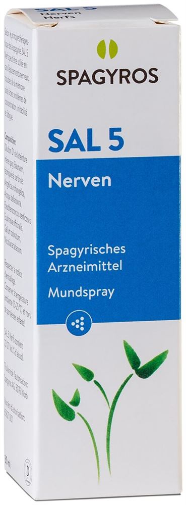 SAL 5 Nerven, Spray zur Anwendung in der Mundhöhle