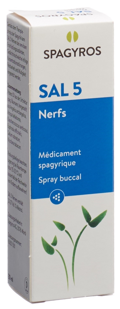 SAL 5 Nerven, Spray zur Anwendung in der Mundhöhle