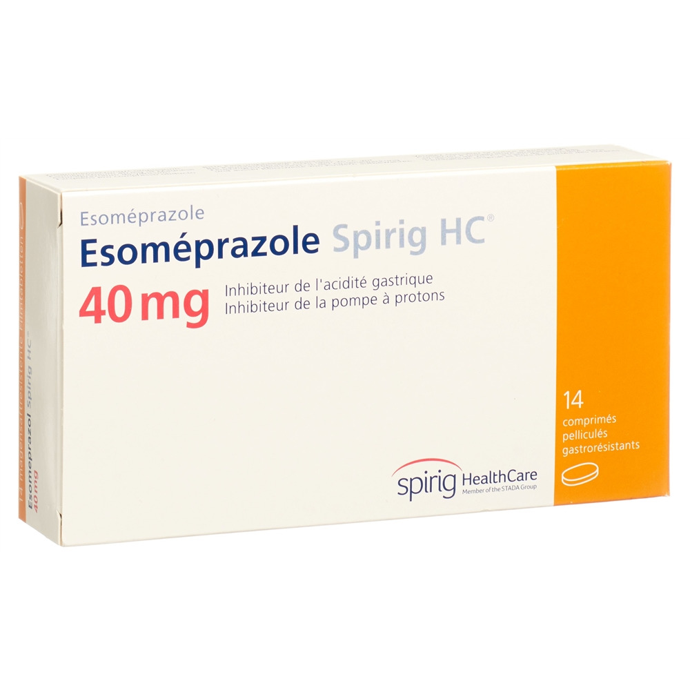 ESOMEPRAZOLE Spirig HC cpr pellic 40 mg 14 pce