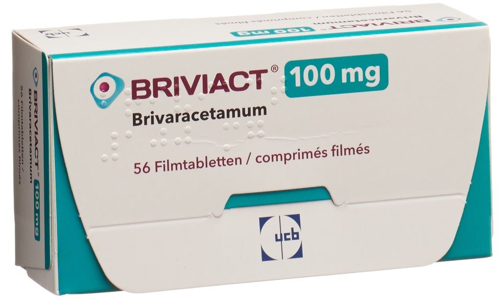 BRIVIACT cpr pell 100 mg 56 pce