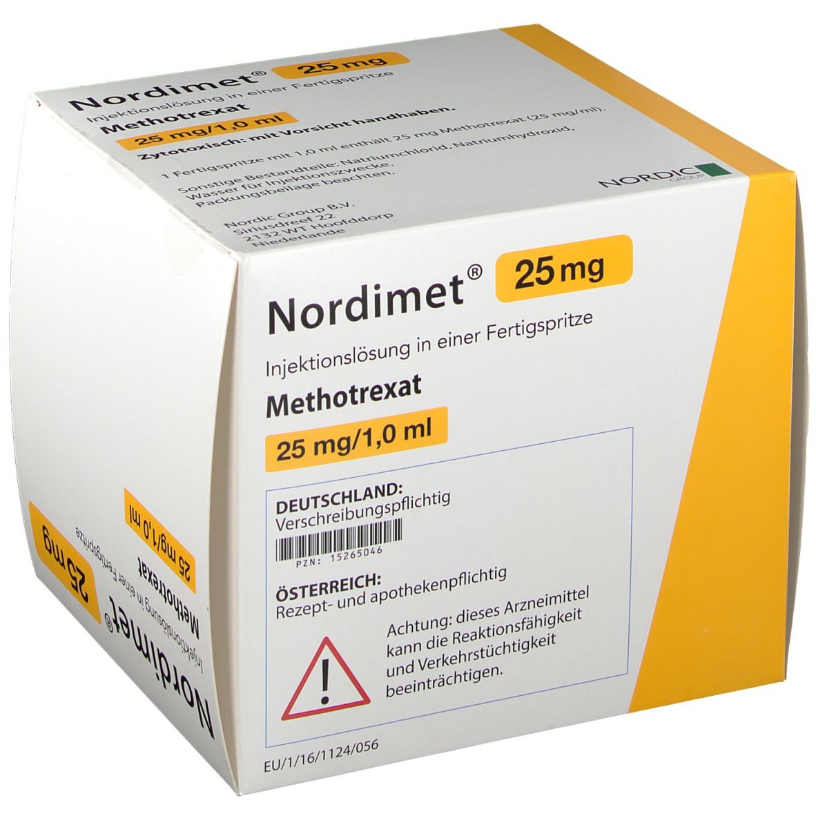 Nordimet 25 mg/1.0 ml, Injektionslösung in einer Fertigspritze
