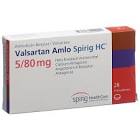 Valsartan Amlo Spirig HC 5/80mg, Filmtabletten