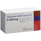 Valsartan Amlo Spirig HC 5/160mg, Filmtabletten