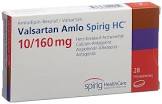 Valsartan Amlo Spirig HC 10/160mg, Filmtabletten