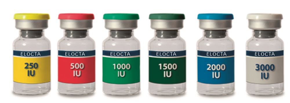 Elocta 1500 I.E., Pulver und Lösungsmittel zur Herstellung einer Injektionslösung