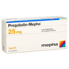 Pregabalin-Mepha 25 mg, Kapseln