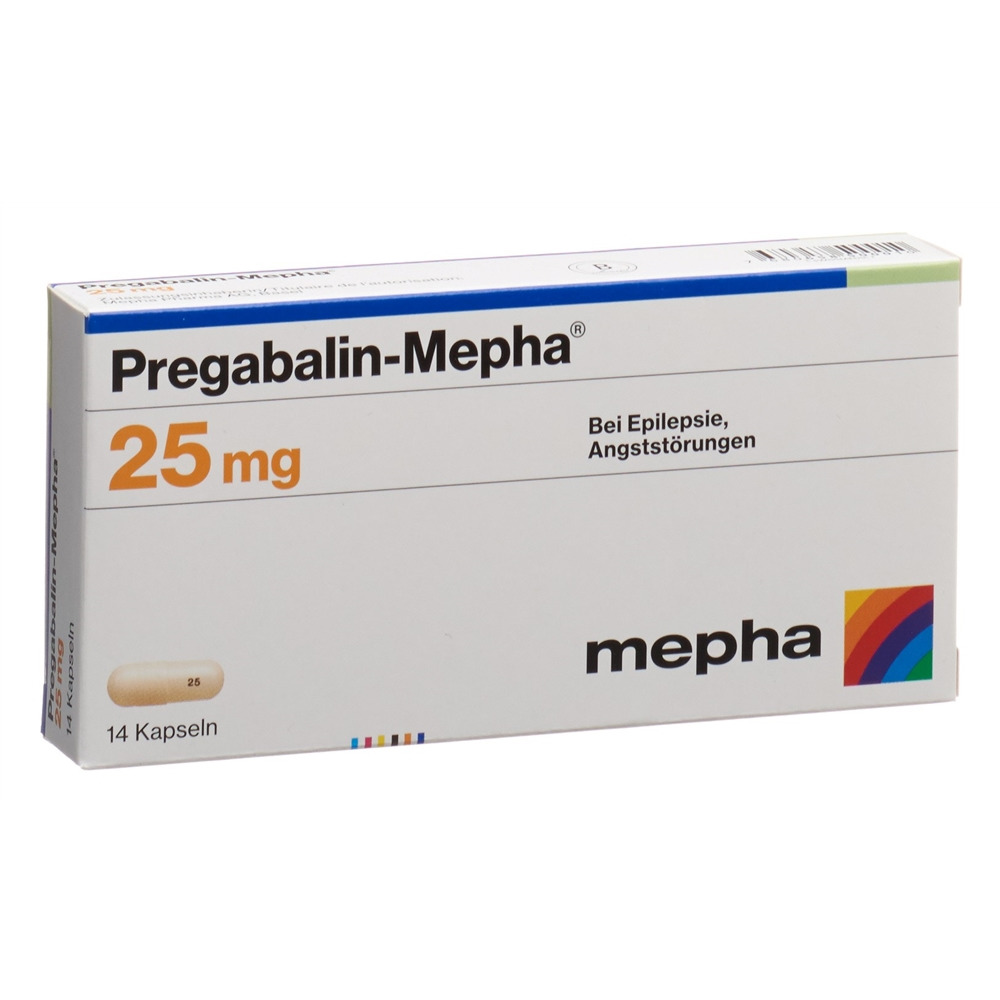PREGABALIN Mepha caps 50 mg 84 pce