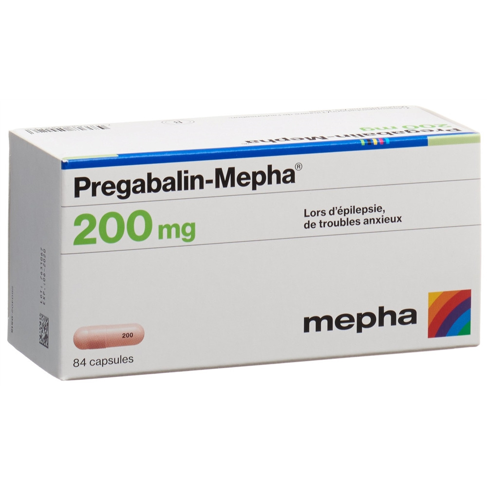PREGABALIN Mepha caps 200 mg 84 pce