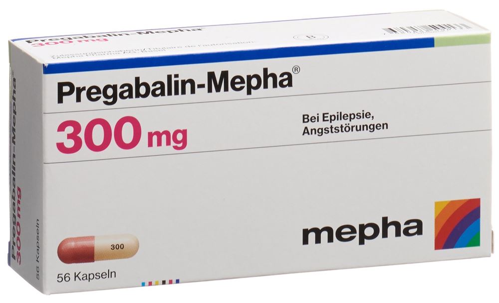 PREGABALIN Mepha caps 300 mg 56 pce
