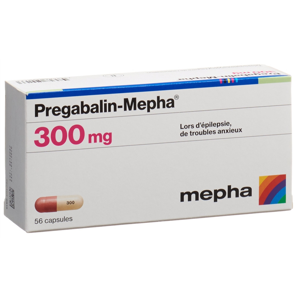 PREGABALIN Mepha caps 300 mg 56 pce