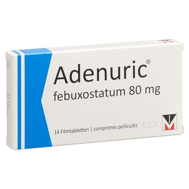 Adenuric 80 mg, Filmtabletten