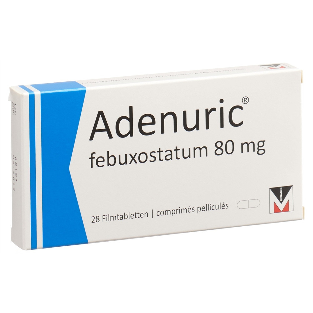 Adenuric 80 mg, Filmtabletten