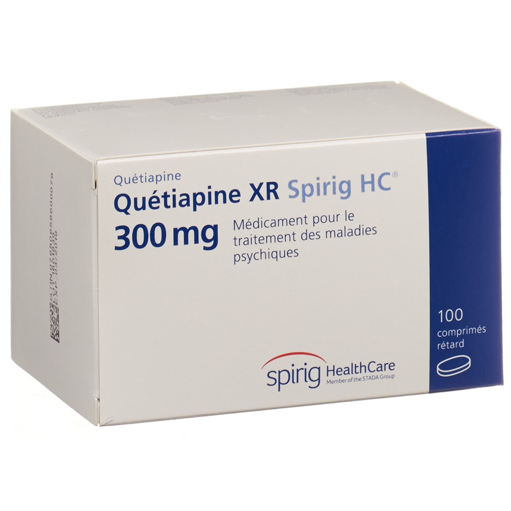 QUETIAPINE XR Spirig HC cpr ret 300 mg 100 pce