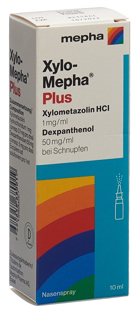 XYLO Mepha Plus spray nasal 10 ml