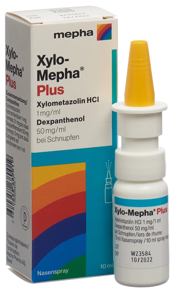 XYLO Mepha Plus spray nasal 10 ml