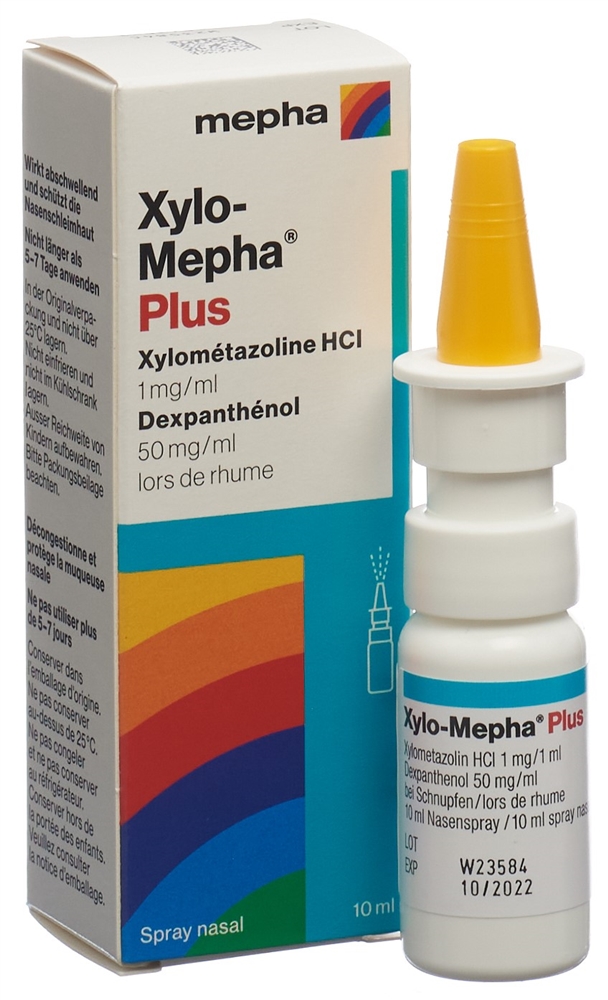 XYLO Mepha Plus spray nasal 10 ml