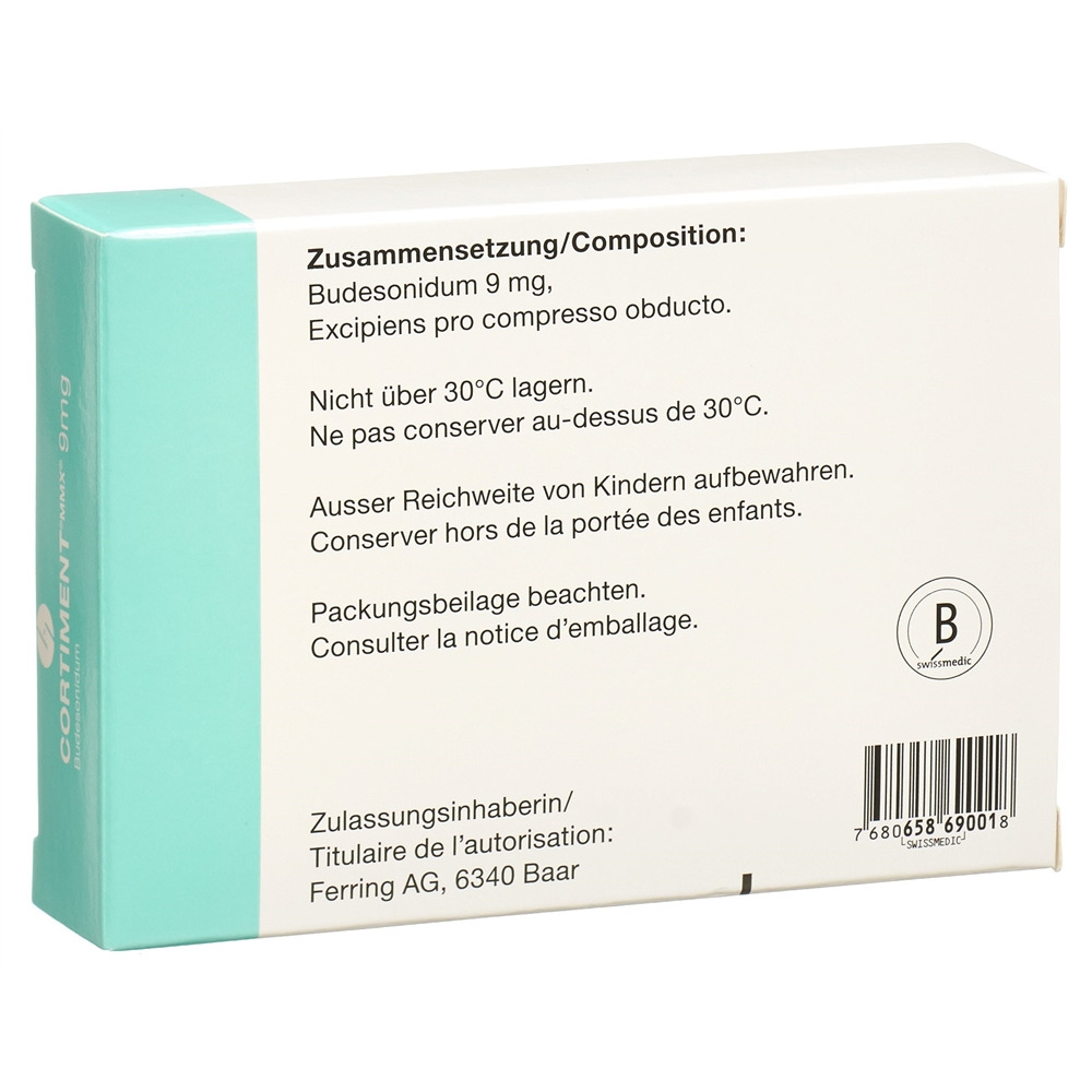 CORTIMENT MMX cpr ret 9 mg 30 pce
