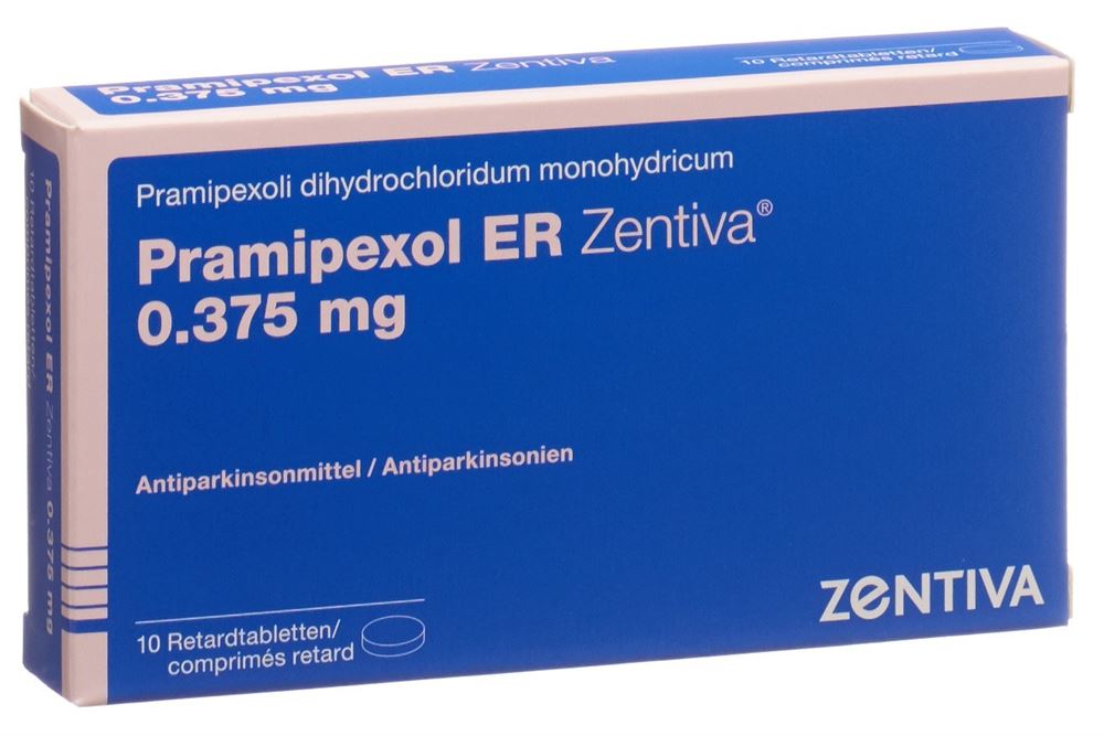 PRAMIPEXOL ER Zentiva cpr ret 0.375 mg 10 pce
