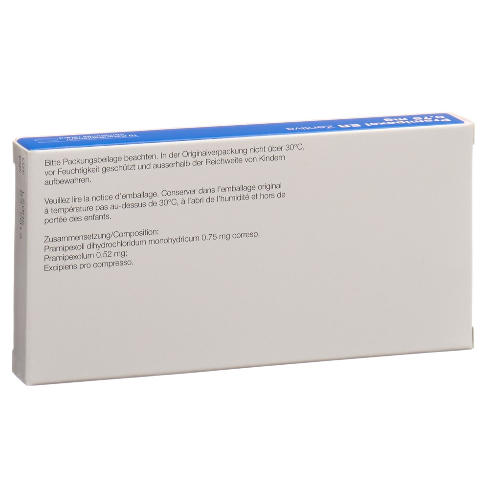 PRAMIPEXOL ER Zentiva cpr ret 0.75 mg 10 pce