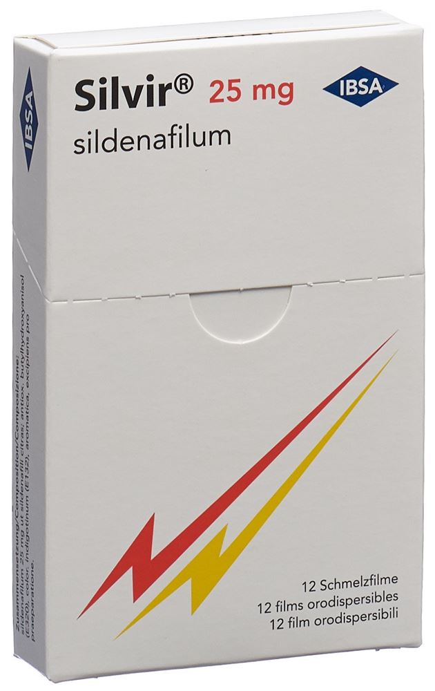 SILVIR film orodisp 25 mg 12 pce