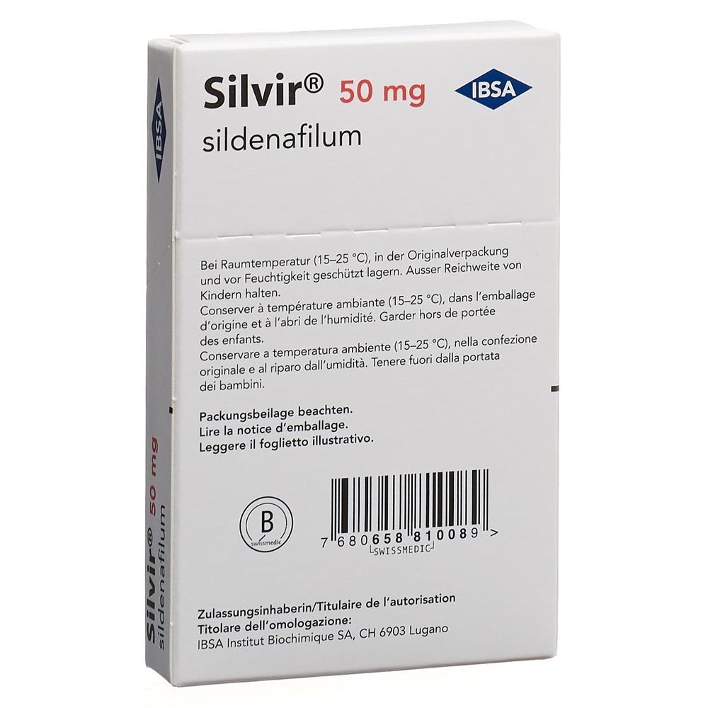 SILVIR film orodisp 50 mg 12 pce