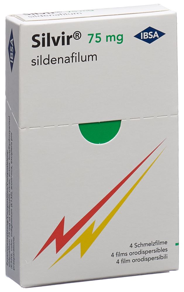SILVIR film orodisp 75 mg 4 pce