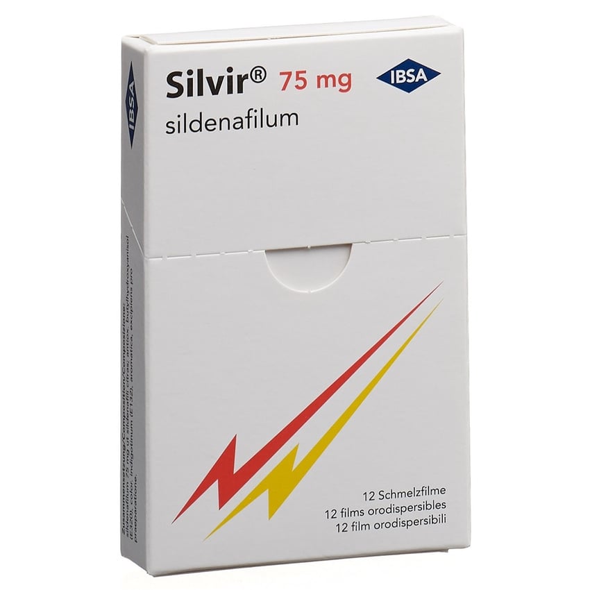 Silvir 75 mg, film orodispersibile