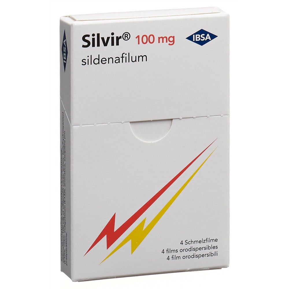 Silvir 100 mg, film orodispersibile