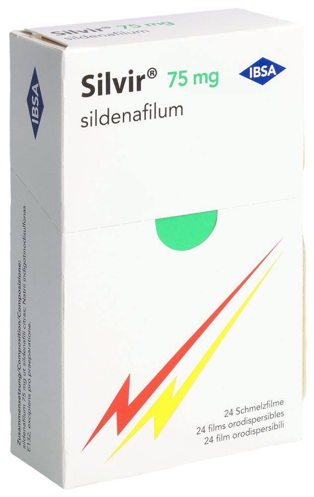SILVIR film orodisp 75 mg 24 pce